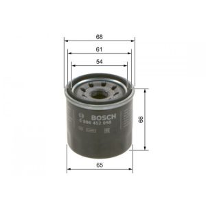 Bosch® Oil Filter 0986452058