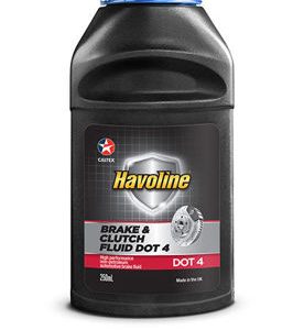Caltex Havoline Brake Fluid Dot 4 250ml